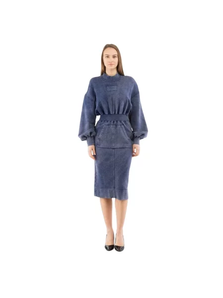 Sukienka Moschino niebieska