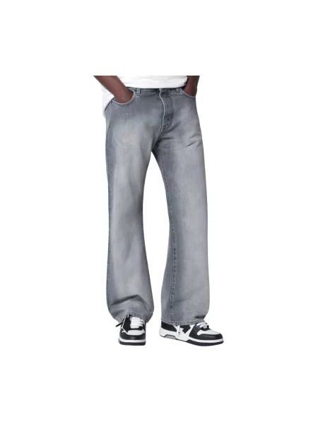 Jeansy Off-white białe