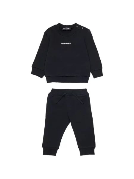 Komplet dresowy dziecięcy Dsquared2 czarny