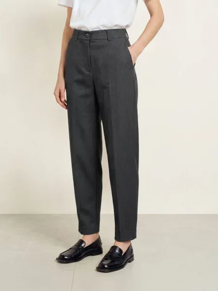 Marc O'polo Spodnie Minu Barrel schwarz
