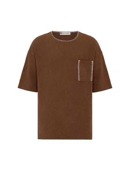 Dandalo Svetr hnědá bílá