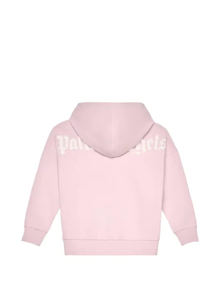 Bluza z kapturem dziecięca Palm Angels różowa