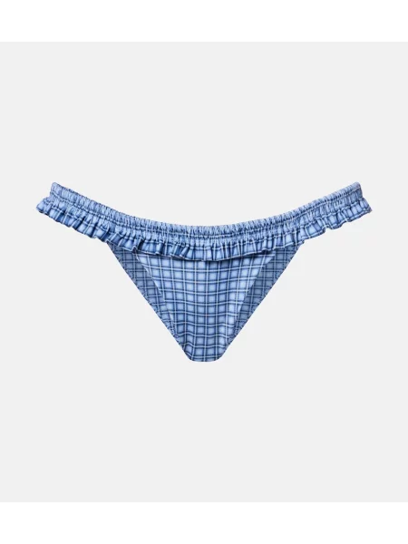 Bikini Faithfull w kratę niebieskie