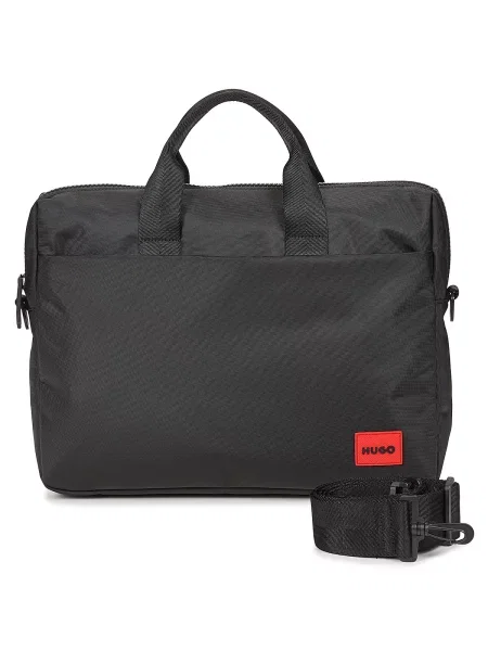 Torba za prenosnik Hugo črna