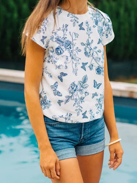 Top Céleste bela