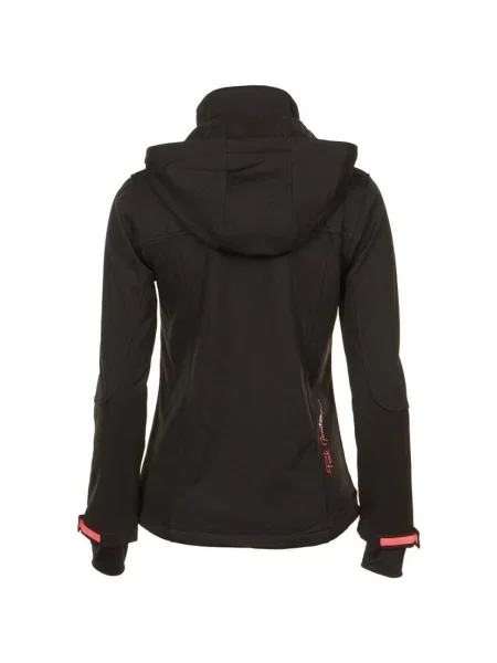 Geacă Peak Mountain softshell negru