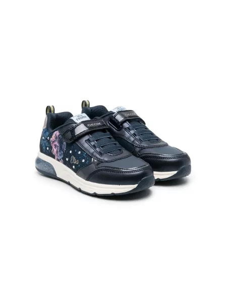 Sneakersy dziecięce Geox niebieskie