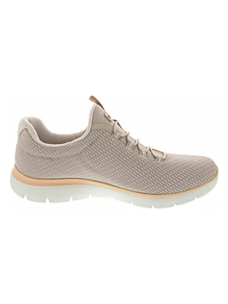 Sneakersy Skechers beżowe