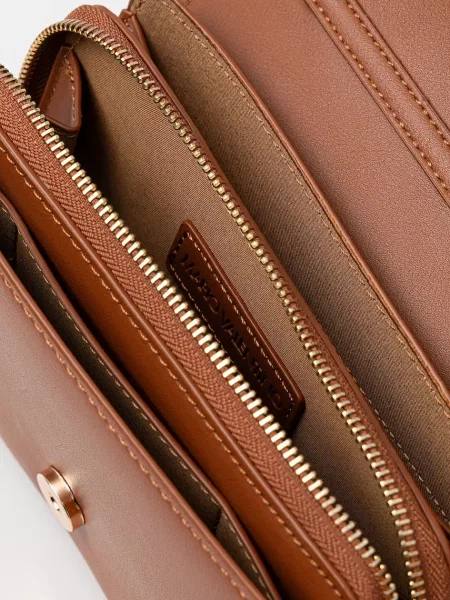 Valentino Bags keresztpántos táska női műbőr EMBER barna