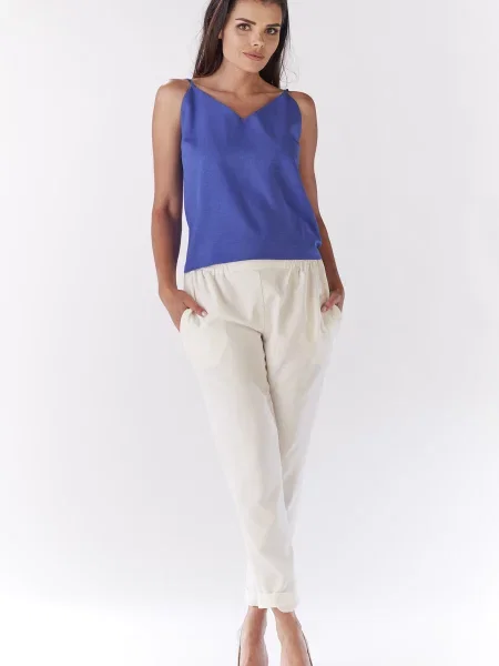 Bluzka Awama niebieska