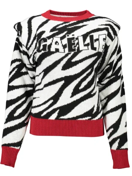 Pulover Gaëlle Paris alb