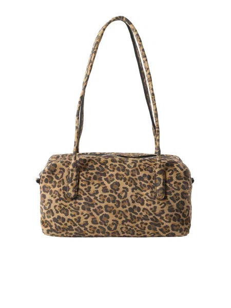 Copenhagen Studios Geantă de umăr caramel / ciocolatiu / brocart maro