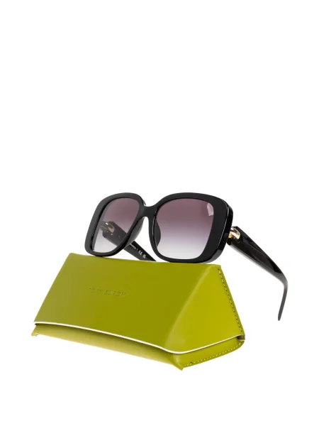 Ochelari de soare Tory Burch cu imprimeu geometric negru
