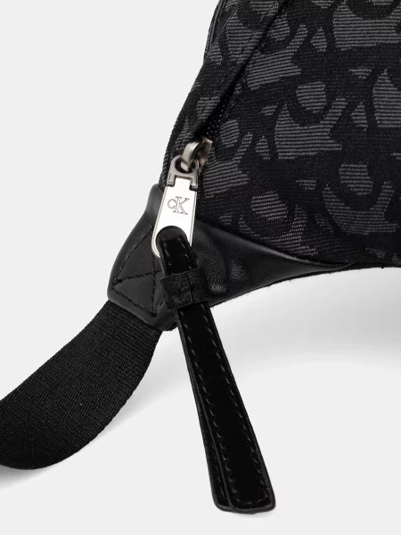 Calvin Klein Jeans Övtáska Unstructured Monogram Waistbag fekete