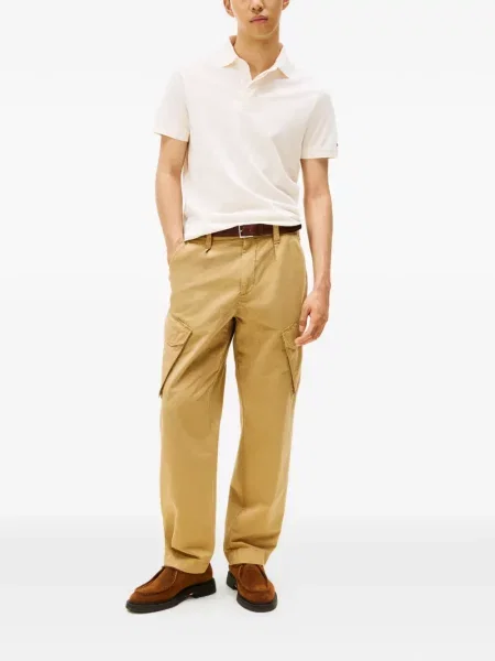 Tricou polo Tommy Hilfiger cu autograf