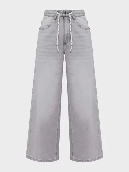Широкие джинсы Prpy серые