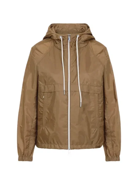 Płaszcz nieprzemakalny Moncler brązowy