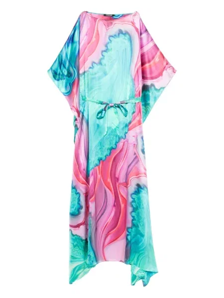 Cu centură rochie midi Roberto Cavalli verde
