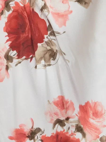 Rochie Magda Butrym cu model floral cu imagine drapată
