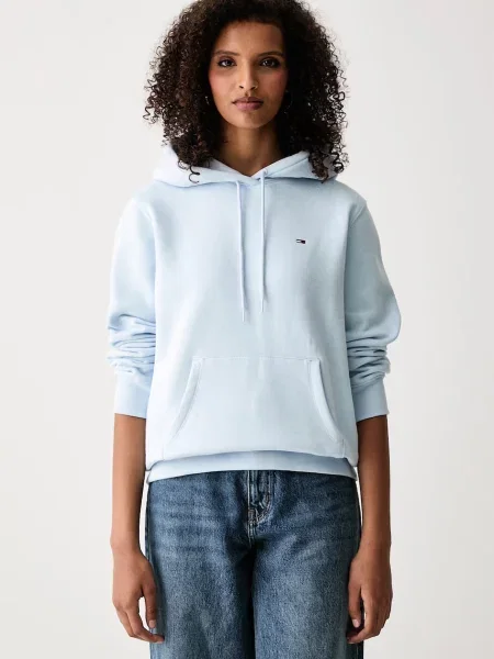Geacă de blugi Tommy Jeans albastru