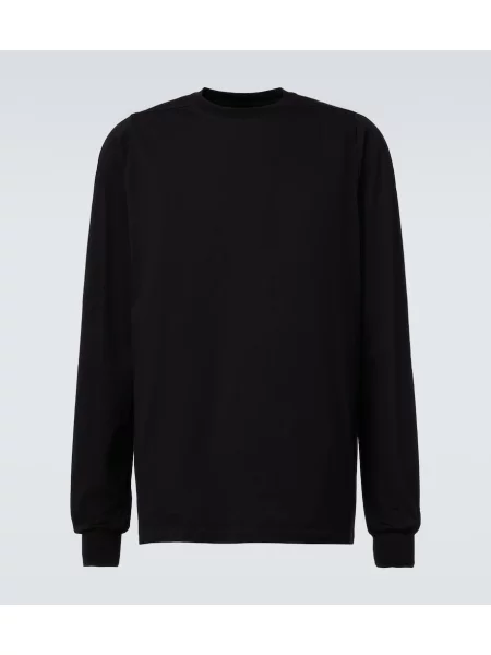 Tricou Rick Owens din jerseu negru