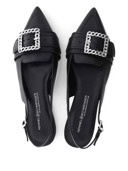 Pantofi cu toc Kennel & Schmenger slingback negru