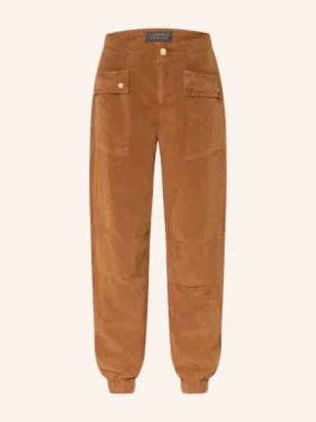 Allsaints Spodnie Cargo Val Z braun