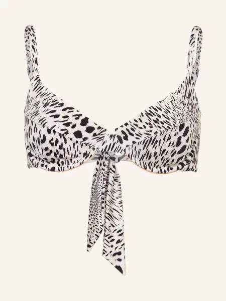 Evarae Góra Od Bikini Z Fiszbinami Pippa schwarz biały