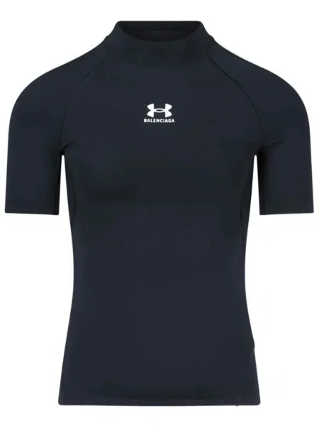 Тениска Balenciaga черно