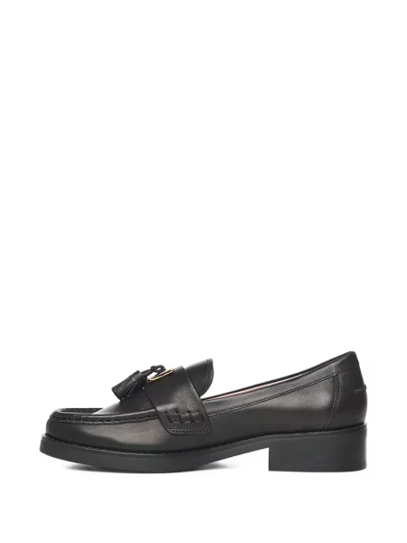 Pantofi loafer Coccinelle fără toc negru
