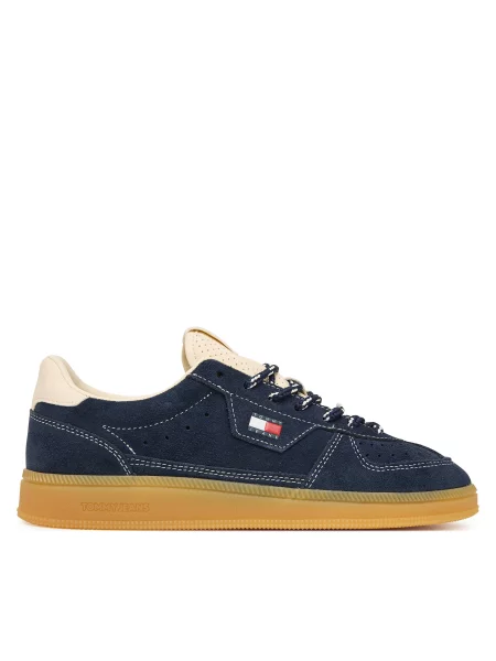 Αθλητικά Tommy Jeans Mu The Greenwich Edge Suede Σκούρο μπλε
