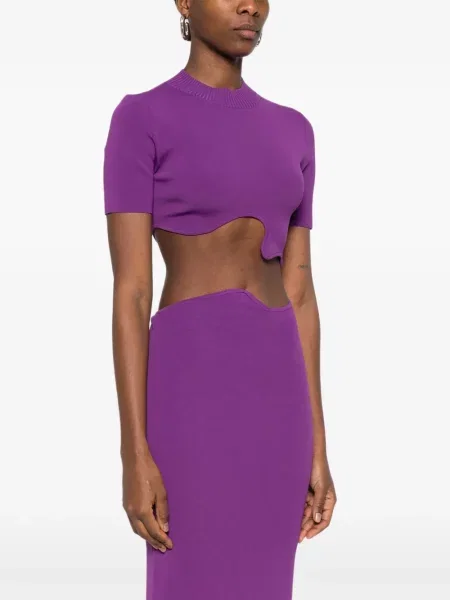 Tricou Christopher Esber violet