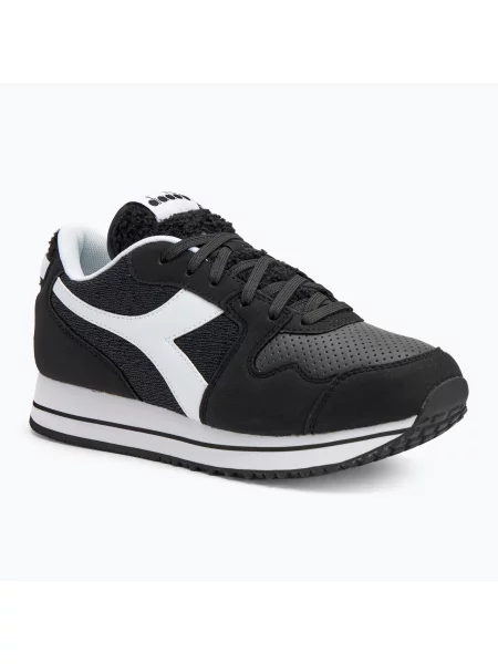 Női cipő Diadora Skyler Platform Curly black Skyler Platform Curly fekete