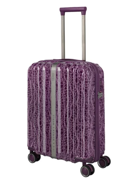 TRAVELITE Kufr fialkově modrá