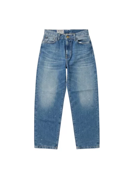 Jeansy Carhartt Wip niebieskie