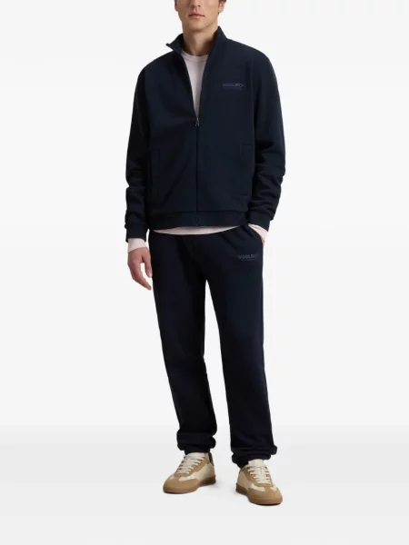 Hanorac Woolrich cu autograf albastru