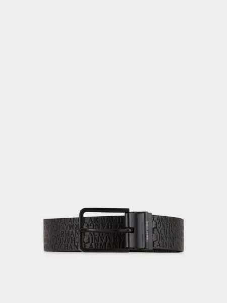 Armani Exchange Шкіра чорний