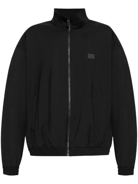 Geacă Dolce & Gabbana de lână negru