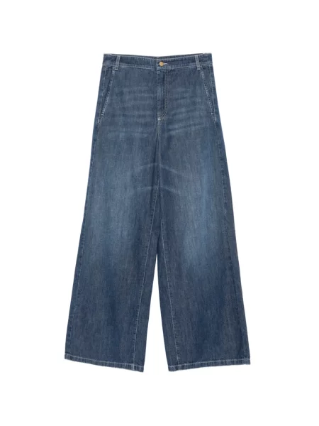 Blugi cu picior larg 's Max Mara albastru
