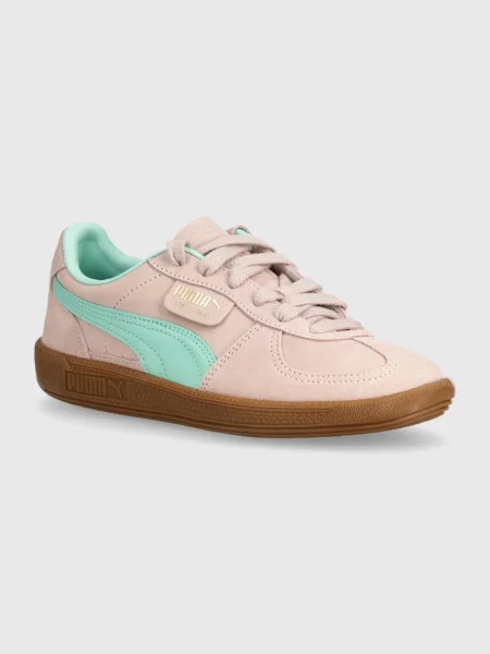 Puma Palermo sneakers σουέτ ροζ