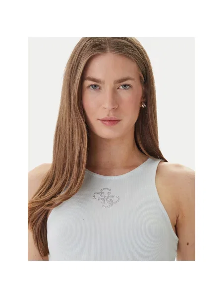 Guess T-shirt Classic Fit zelena