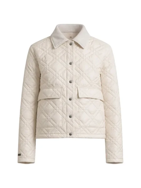 Pikowana kołnierzykowy kurtka Peserico