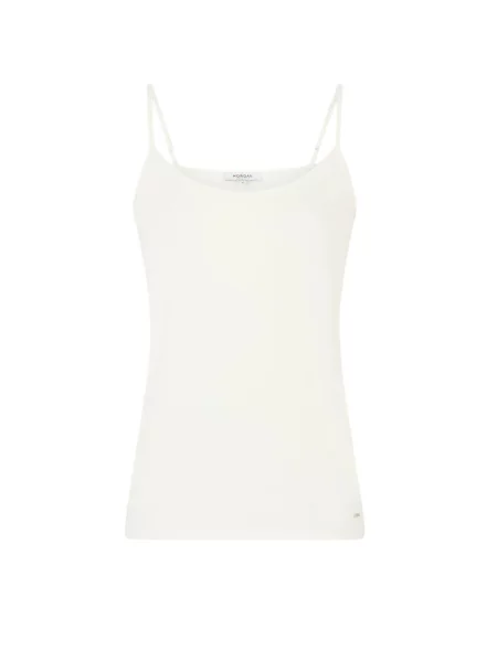 Top Morgan De Toi cu bretele alb