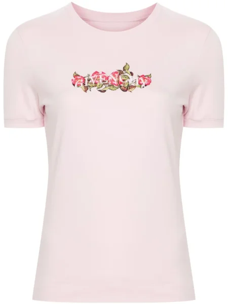 Tricou Givenchy cu imagine roz
