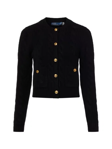 Polo Ralph Lauren kardigan wełniany czarna