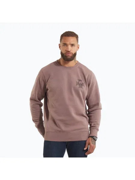 Hanorac crewneck Pitbull West Coast bordo