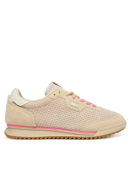 Tommy Jeans Sneakers Tjw Low Profile Runner Knit bej