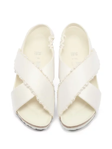 Sandale Birkenstock 1774 fără toc alb