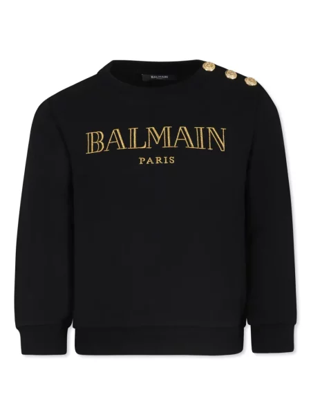 Bluza dziecięca Balmain czarna