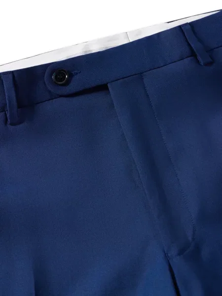 Pantaloni Brooks Brothers de lână albastru